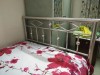 Steel semi double bed